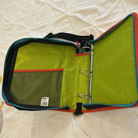 Case-it The Sidekick Monster 3-Ring Binder with 5 Tabs Accordion Expanding File - Picture 13 of 13